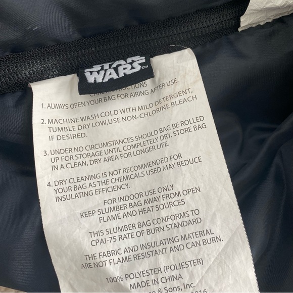 Star Wars Storm Trooper Kids sleeping bag - Picture 6 of 6